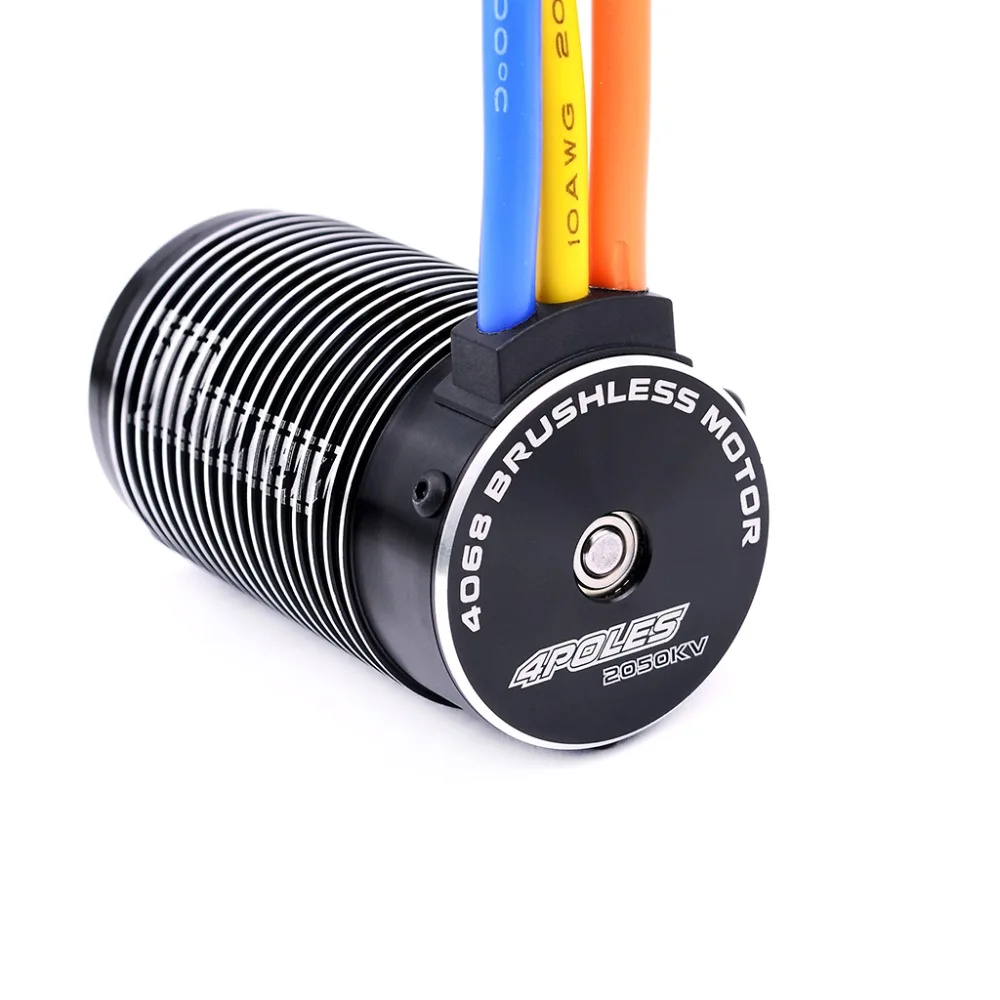 Ракета 4068 2050KV 2050KV 1900KV 4P бесщеточный двигатель для 1/8 RC гоночный автомобиль грузовик Truggy на дороге