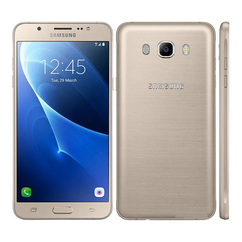 J7(6) desbloqueado Original Samsung Galaxy J710F 4G LTE teléfono móvil Octa Core 5,5 13.0MP 2G RAM 16G ROM J7(2016) teléfono inteligente