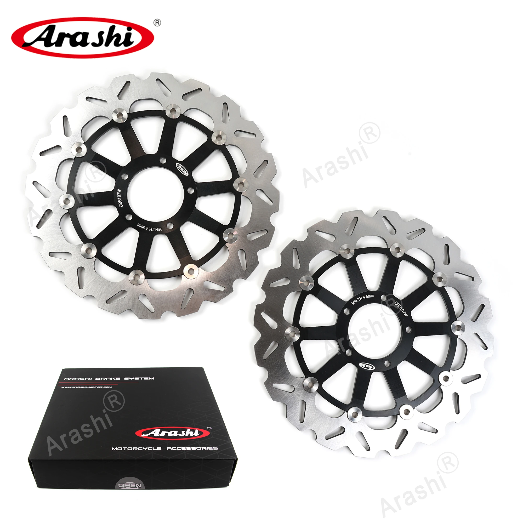 Arashi 1 пара для DUCATI MULTISTRADA S SPORT 1200 2011 2012 CNC плавающий передний тормозной дисковый