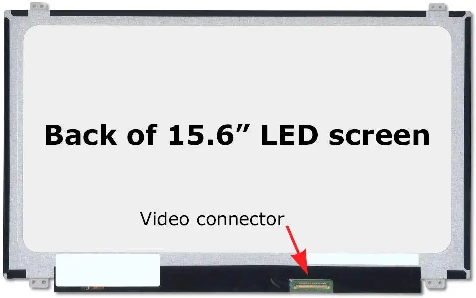 

New Screen Replacement for NT156WHM-N10, HD 1366x768, Glossy, LCD LED Display