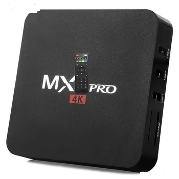 

MX Pro Android tv box 64Bit Amlogic S905w Quad Core 1G+8GB 2G+16G Support Wifi 4K Network Smart Players
