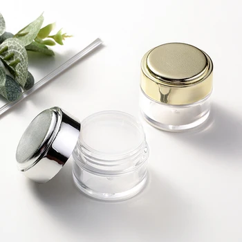 

Small Empty Eye Cream Pot Portable Travel Plastic Mini Skin Care Jar Container Delicated Sub-bottling Cosmetic Makeup Tools