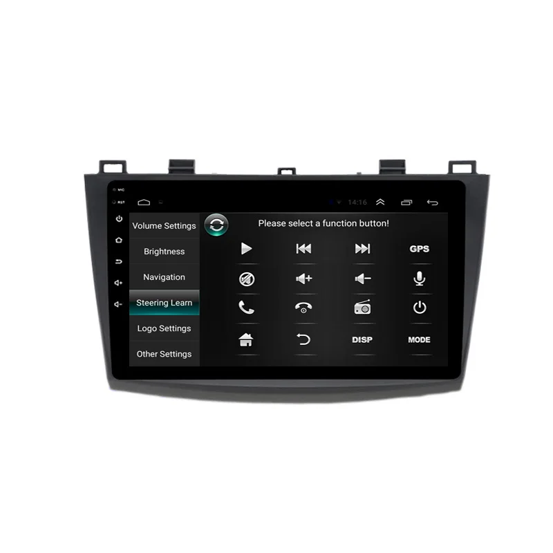 Excellent 9" 2.5D IPS Android 9.1 Car DVD Multimedia Player GPS for Mazda 3 2010 2011 2012 2013 audio car radio with DSP 32EQ navigation 4