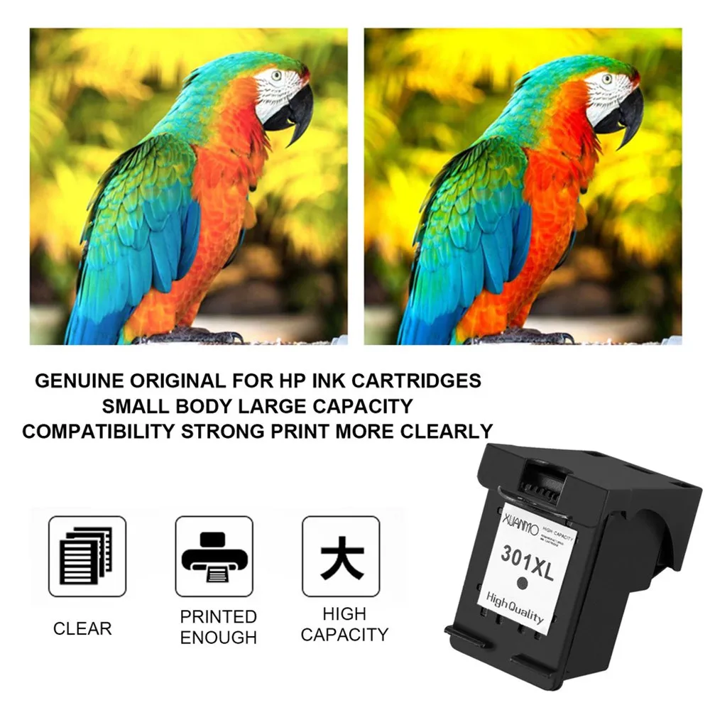 Hp 301 301XL чернильные картриджи Совместимость с высокой емкостью для hp Officejet