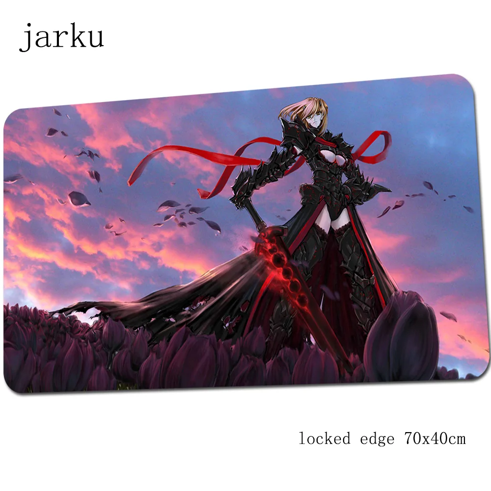 Фигурка fate mousepad 700x400x3 мм настраиваемая компьютерная мышь игровой мат геймпад толстый игровой коврик для мыши офисный padmouse