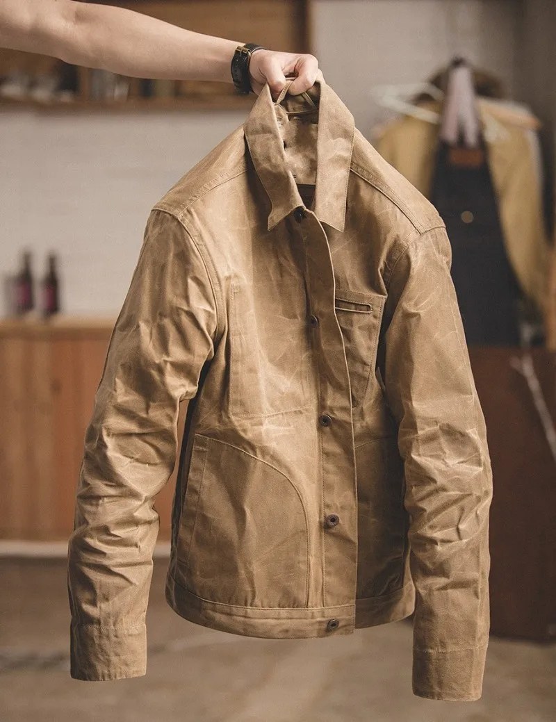 Сафари стиль Harajuka Винтаж с длинным рукавом однобортный Chaqueta Hombre отложной воротник Модные Новые однотонные повседневные мужские куртки