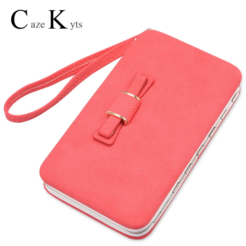 2020 New Korean version of the women's wallet long mobile phone bag bow lunch box female bag tide 2020 New Korean version of the women's wallet long mobile phone bag bow lunch box female bag tide