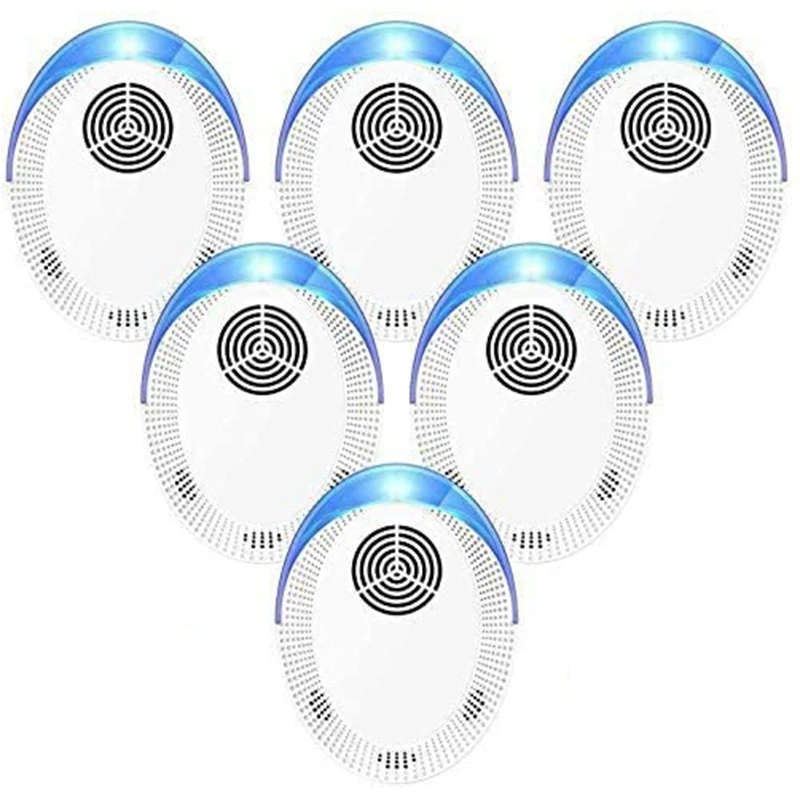 

Pest Repeller 6 Pieces, Upgrade Pest Repeller , Indoor Electronic Plug Set UK Plug