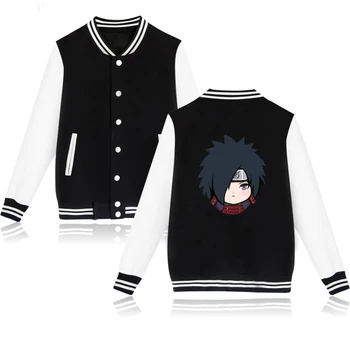 

2019 Hot Jackets Naruto Print Jacket Women/Men Harajuku Sweatshirt Naruto Baseball Jacket Womens/Mens Winter Clothes plus size