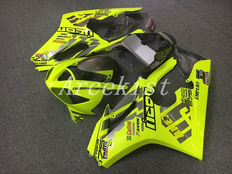 Новый набор обтекателей для мотоцикла ABS под давлением подходит Triumph Daytona 675R 675 2006