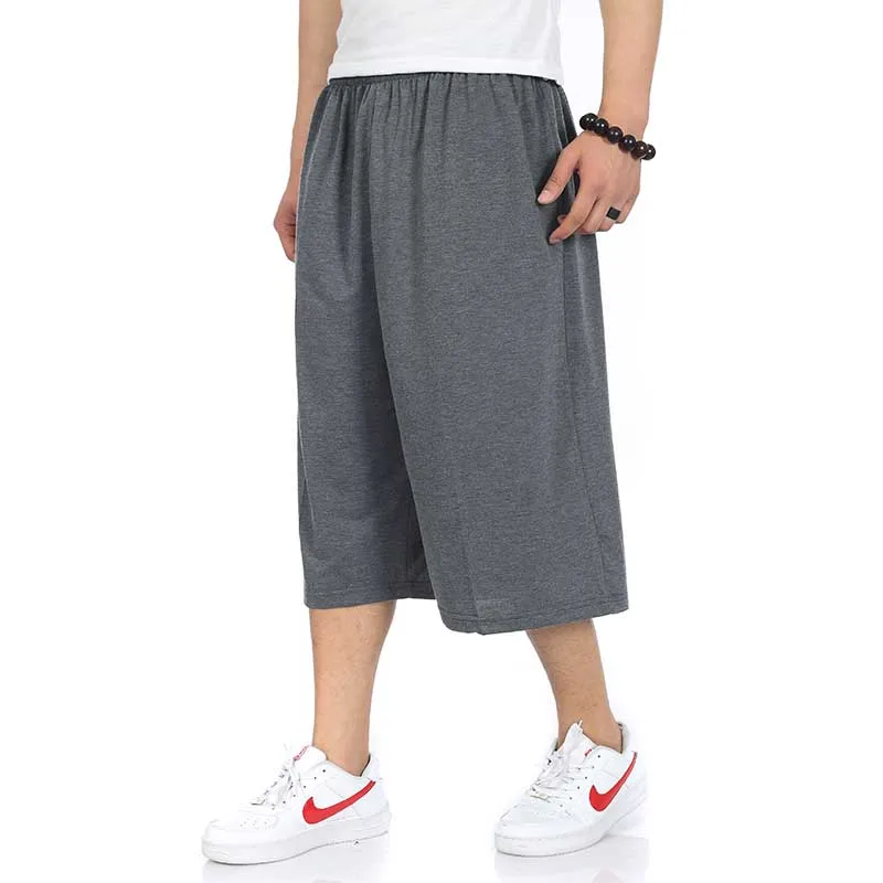 Большие мужские шорты, хлопок, повседневные, Heren, короткие, свободные, мешковатые, спортивная одежда, спортивные шорты, Мужская одежда для лета