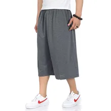 Большие мужские шорты, хлопок, повседневные, Heren, короткие, свободные, мешковатые, спортивная одежда, спортивные шорты, Мужская одежда для лета