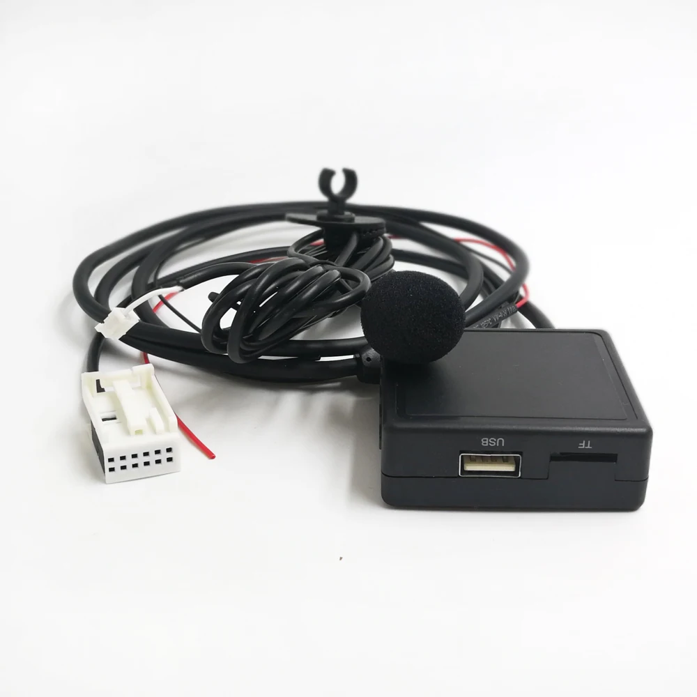 Biurlink Bluetooth 3,5 мм разъем USB AUX-In аудио кабель микрофон громкой связи адаптер для BMW E60 E63 E64 E66 E70 E81 E82 E90