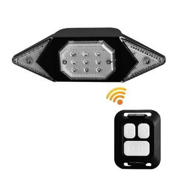 

Bike Turning Light Wireless Bicycle Rear Light LED Tail Light Rear Turn Signal Mode Taillight