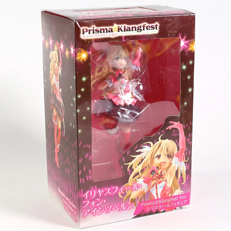 Fate/Prisma Illya Illyasviel Von Einzbern Prisma Klangfest Ver. ПВХ фигурка Коллекционная модель игрушки