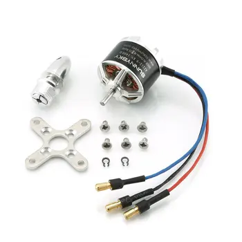 

SunnySky A2212 980KV 1400KV 2450KV Brushless Motor High Power Outrunner Motor for RC Models Drone Fixed-wing Airplane