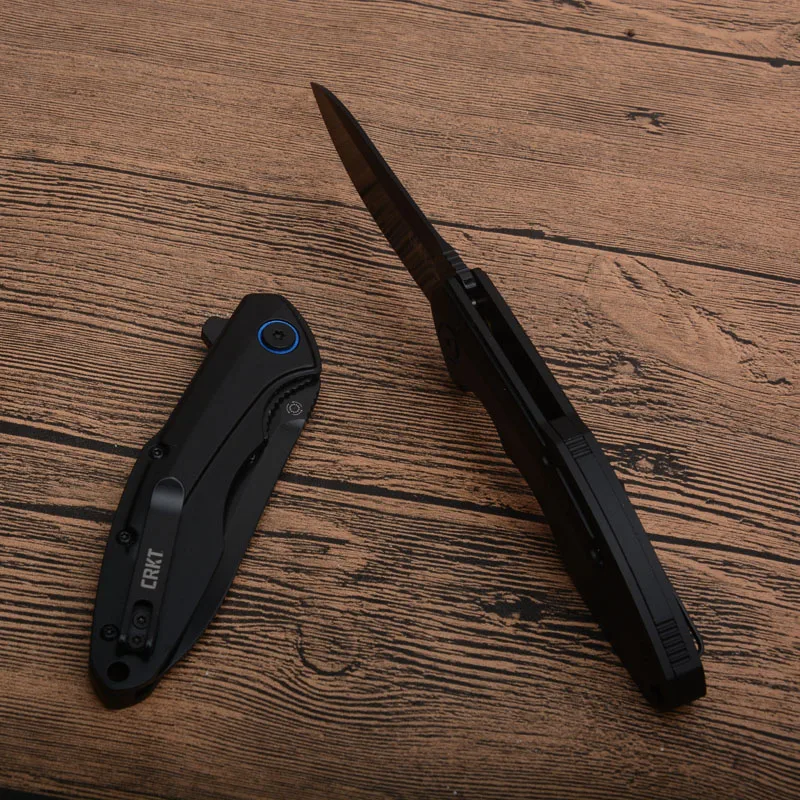 CRKT 6215 складной карманный нож 8cr13mov лезвие все стальные ручки Открытый Отдых Охота Тактический выживания фрукты Ножи EDC инструменты