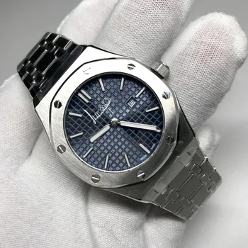 

Limited 1 piece Clear inventory big discount AAA quality luxury quartz watch 33mm women size silver case blue dial watches 08