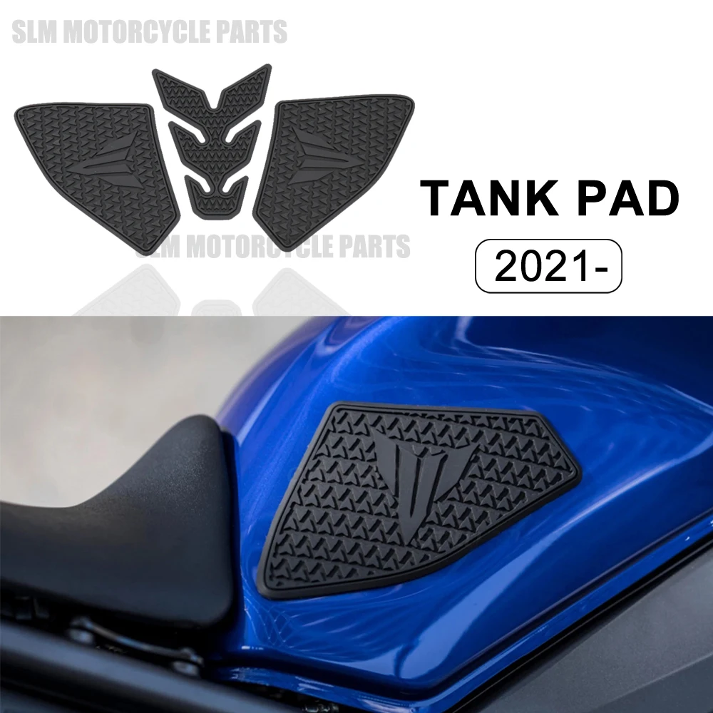 

FOR YAMAHA MT-09 MT09 MT 09 2021 2022 2023 Motorcycle Non-slip Side Fuel Tank Pad Stickers Waterproof Rubber Sticker Fit