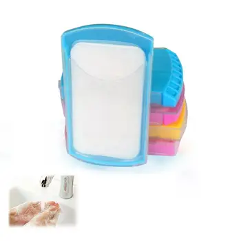 

20/30pcs Portable Foaming Boxed Soap Paper Mini Disposable Slice Paper Scented Paper Outdoor Soap Random Cleaning Travel So P2T1