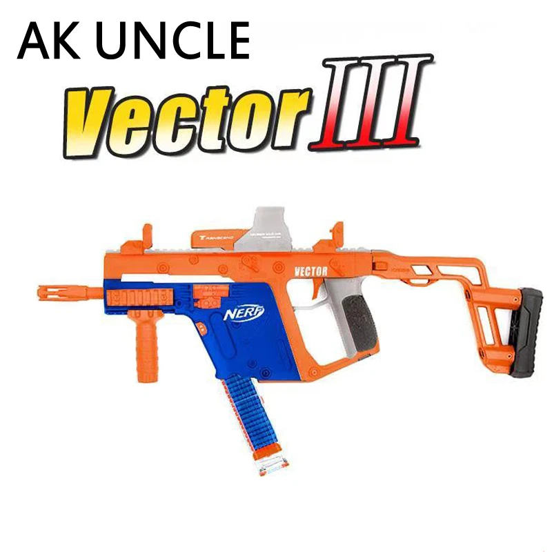 AK UNCLE Gel Blaster Lehui KRISS VECTOR V2 Toy Gun Second Generation Magazine Feeding MK5 V2 Water Toy Gun