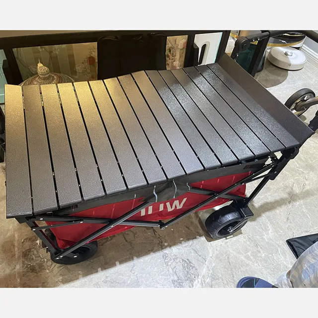 Kültéri Kemping Összecsukható Szállítási Kocsi Hordozható Nagy Kapacitású Bevásárló Otthoni Kerti Többfunkciós - Image 5