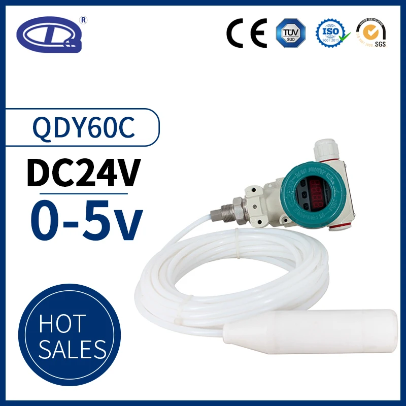 

0-10V output Anticorrosive Submersible Measurement Diesel Fuel water Level Sensor Hydrostatic Liquid Level Transmitter