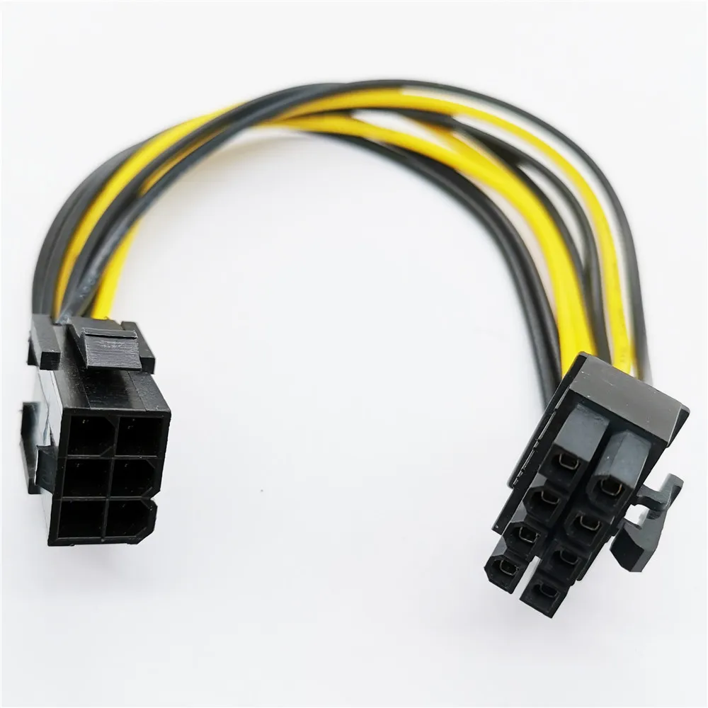 PCIe 6Pin to CPU 8Pin Power supply Cable Computer CPU P8 Female to GPU 6Pin male Extension Conversion EPS Cable