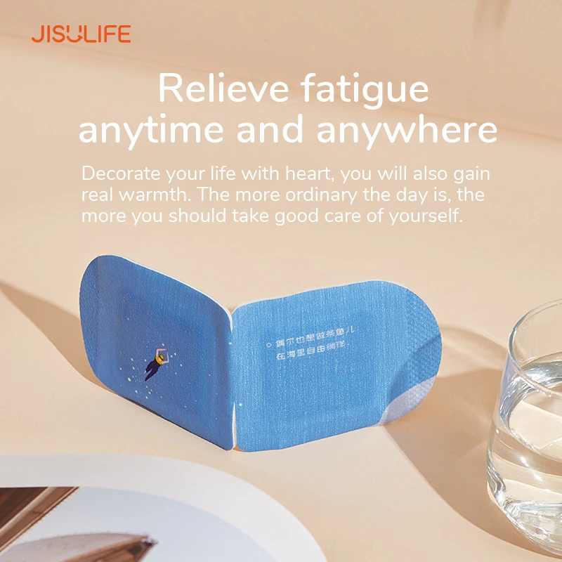 JISULIFE Eye Mask Steam Hot Compress Eye Protection Self-heating Dark Circles Sleep Aid 5 JISULIFE Eye Mask Steam Hot Compress Eye Protection Self-heating Dark Circles Sleep Aid 5