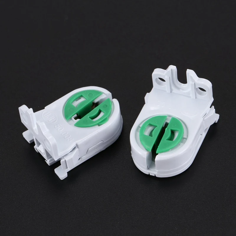 ABUI-10Pcs двойной клеммы T5 T4 люминесцентная трубка патрон лампы