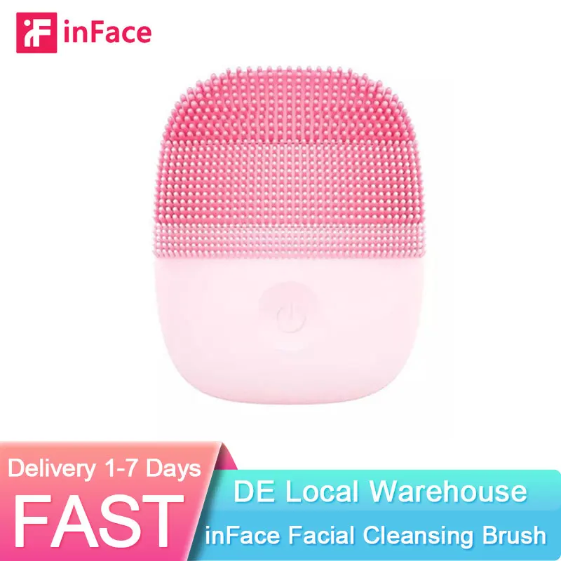Inface Facial Cleanser Silicone Sonic Facial Brush Cleansing Non