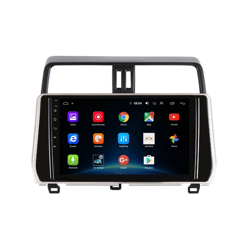 1" 2.5D ips Android 9,1 Автомобильный мультимедийный dvd-плеер gps для Toyota Prado 150 Автомагнитола с DSP 32EQ 4G стерео навигации