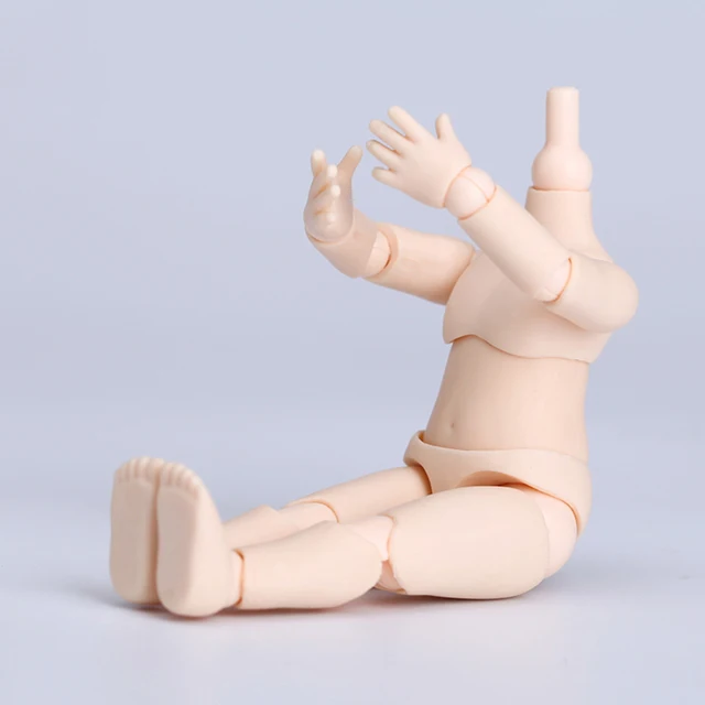 Original YmY Doll Body Obitsu 10Cm Doll Moveable Joints Suitable For Ob11 Bjd Doll Body Gsc Head Spherical Joint Doll Toys 4