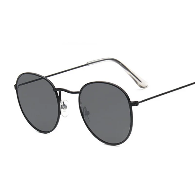 Cassic Round Sungasses Man Vintage Sma Frame Driving Sun Gasses Brand Designer Retro Mae Back Shades Ocuos De_voghion.com