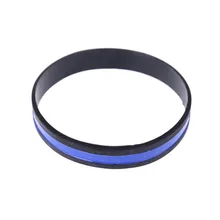 Lives Import силиконовый браслет синий тонкий браслет Прямая для мужчин браслеты спорт и жизнь 1 шт