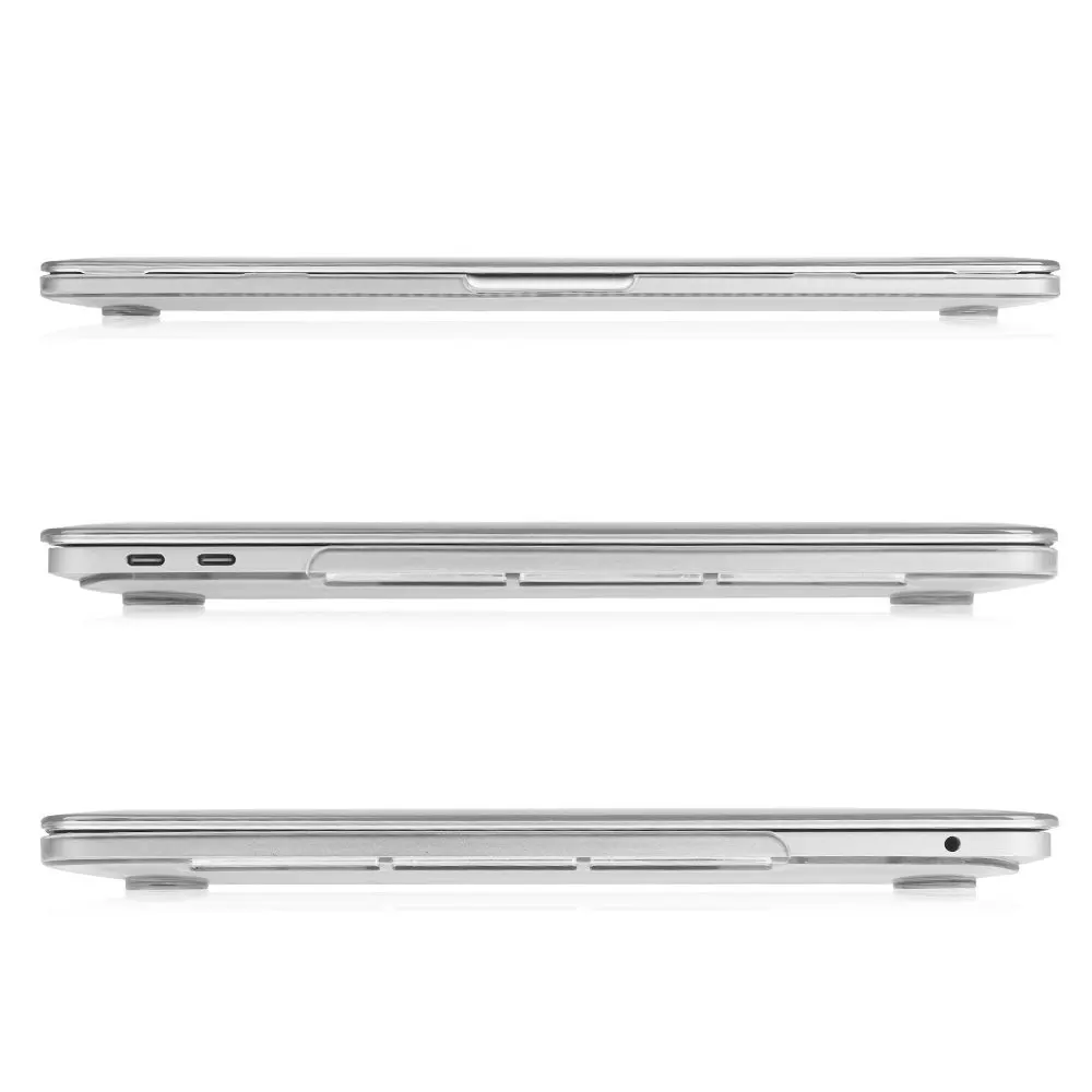 Прозрачный чехол для ноутбука Apple Macbook M1 Chip Air Pro Retina 11 12 13 15 16 дюймов Сумка Mac Book 3 4