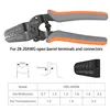 IWS-2820 щипцы плоскогубцы IWISS мини микро-открыть баррель Запчасти для прессовочной машины для AWG28-20 Джем Molex Tyco JST2.54 с штепсельными вилками и соединителями ► Фото 2/6