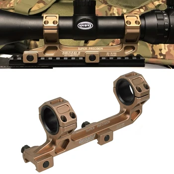 

Tactical GE Automatics Gun AR15 Rifle Optic Scope Mount 25.4mm/30mm QD Rings Mount without Bubble Level For 20mm Picatinny Rail