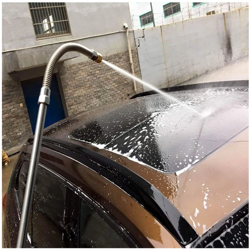 Автомобильный водяной пистолет высокого давления струйный садовая мойка шланг палочка сопло распылитель полив разбрызгиватель инструмент для очистки