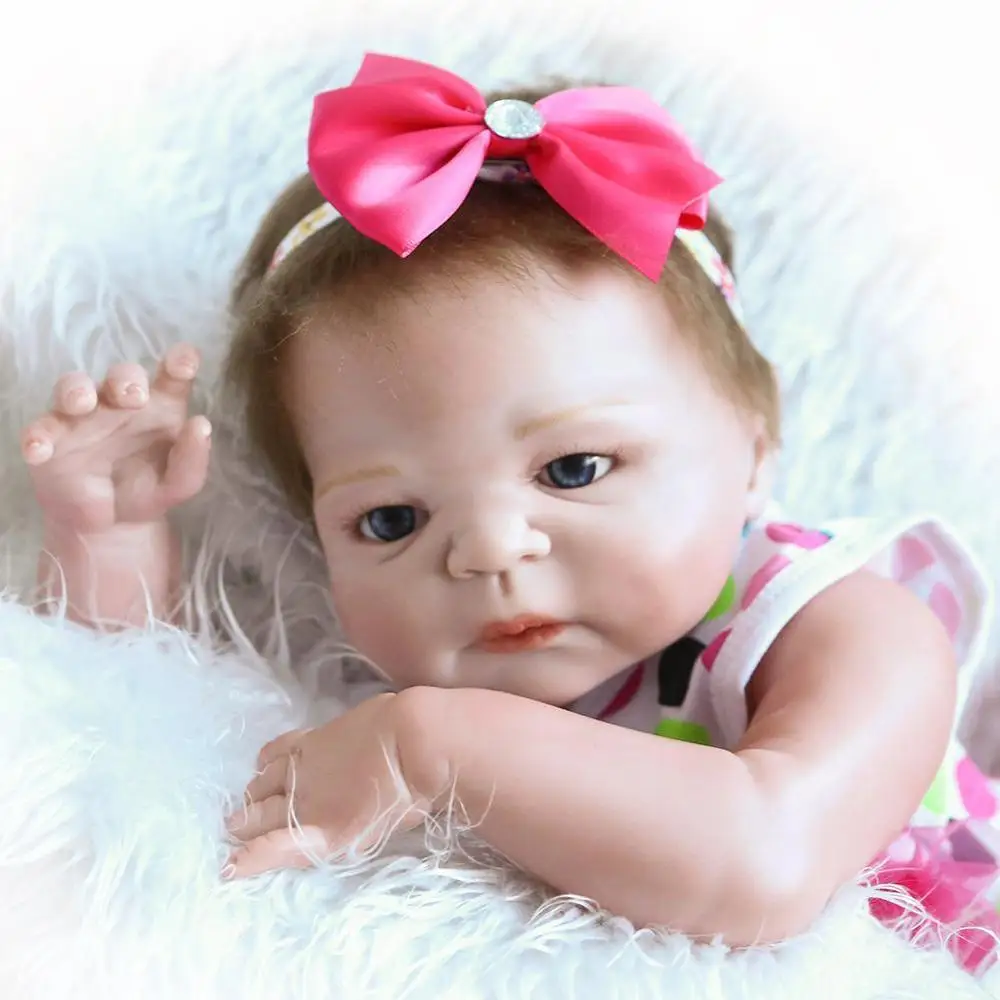 40 см реалистичные Boneca Reborn силиконовые Completa Realista Bebe Reborn реалистичные мягкие силиконовые Rebirth куклы подарок на день рождения