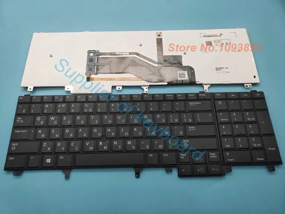 Новая русская клавиатура для ноутбука DELL PRECISION M4600 M4700 M6600 M6700 M4800 M6800 с подсветкой |