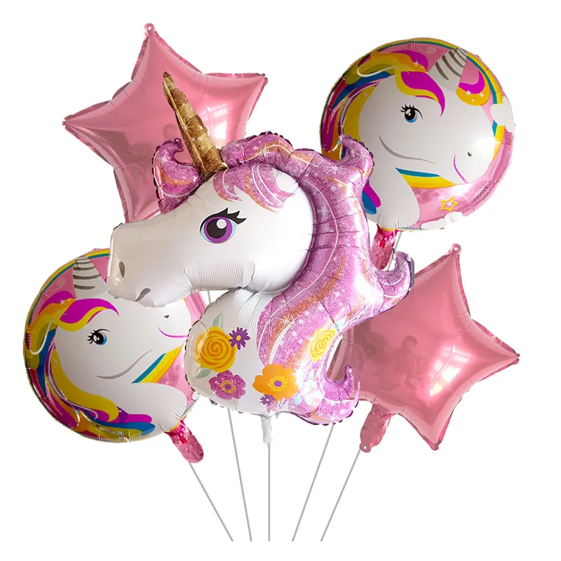 Маленькие пони, фольгированные шары, 3d, сделай сам, единорог, шары, милая Радуга, единорог, стоячий шар, дети, день рождения, единорог, вечерние, Декор