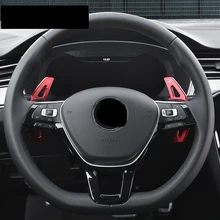 Рулевое колесо для tiguan arteon, аксессуары для интерьера, наклейки для автомобиля, накладки для салона