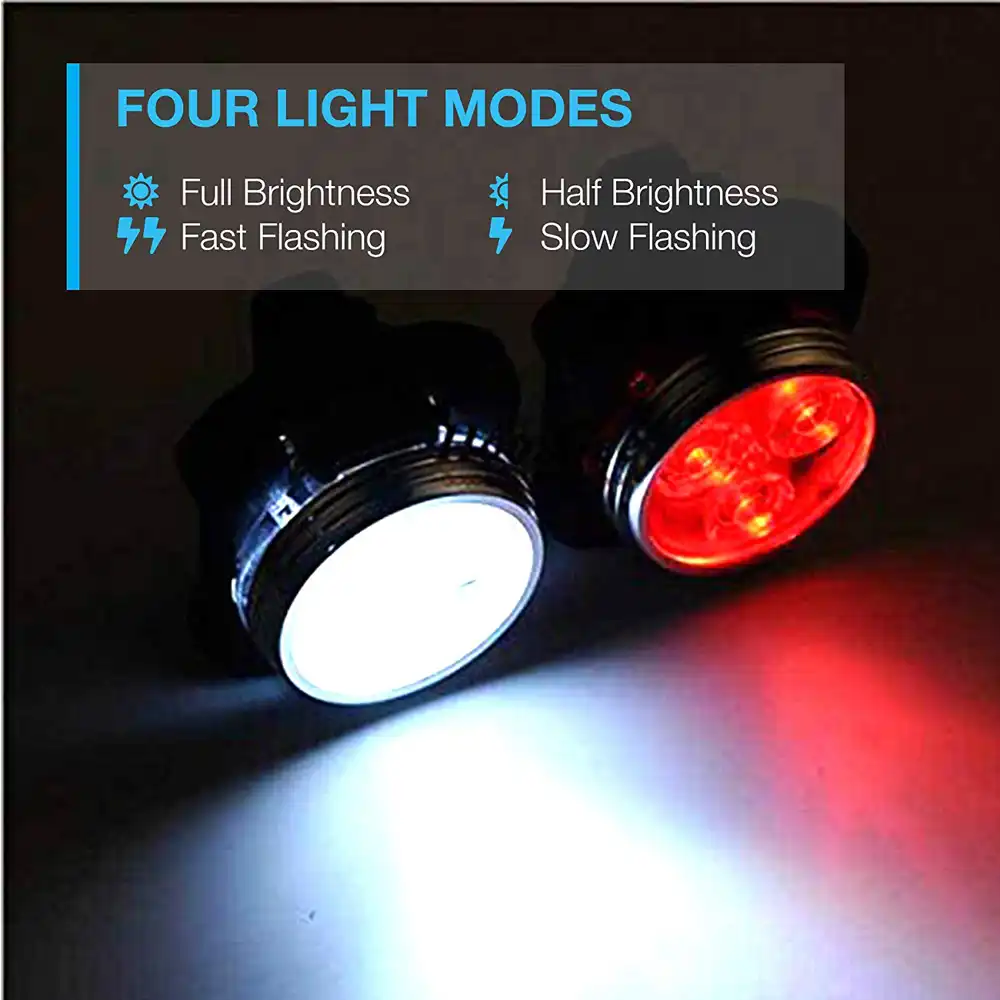 luces led para bicicleta recargables