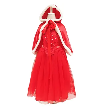 

Girl Dresses Elsa Costume Princess Ball Gown Frozen 2 Dress Child Party Red Blue Dress for New Year Fantasy Clothes Party 2020