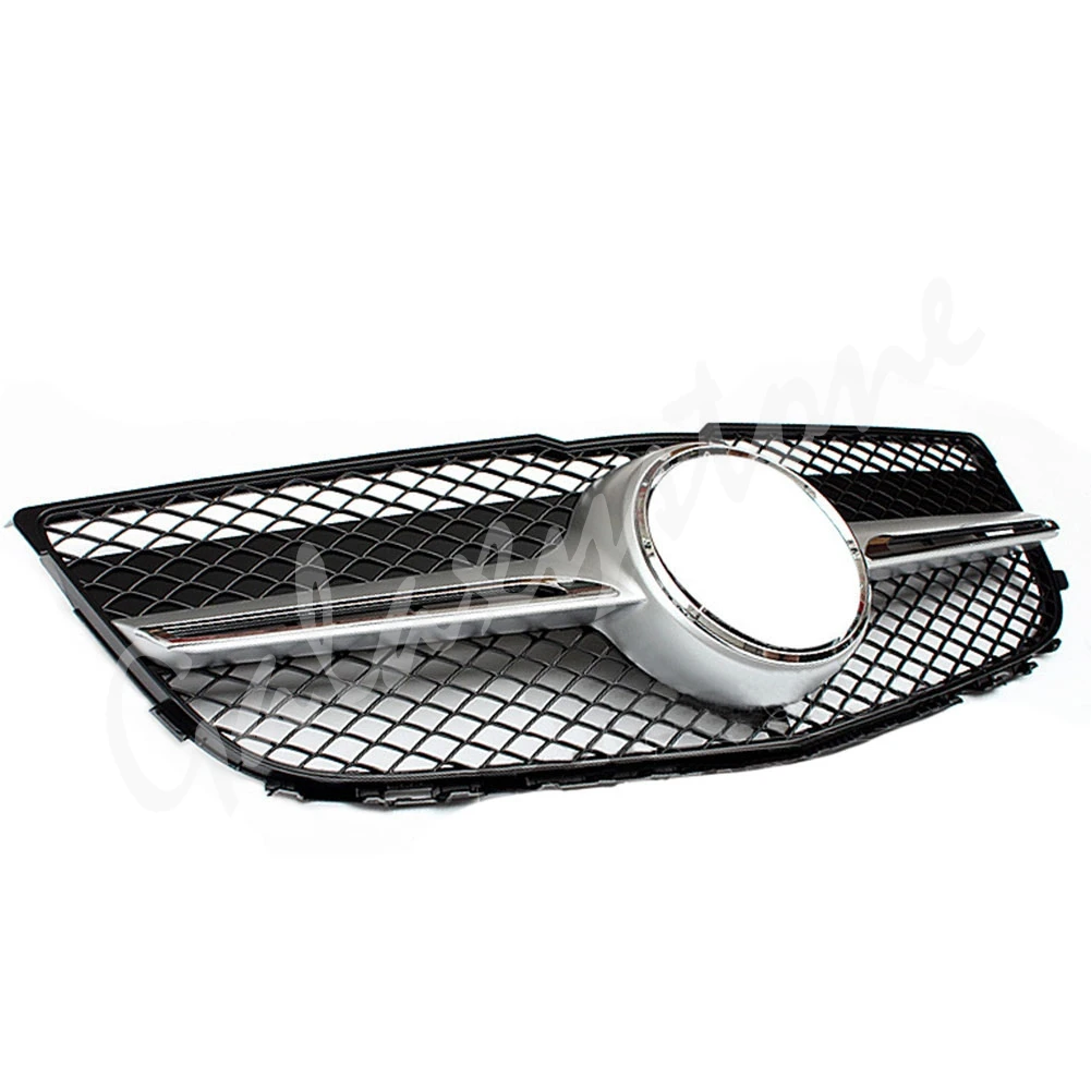 Передняя решетка бампера для Mercedes Benz GLK класс X204 GLK250 GLK300 GLK350 2013 AMG черный хром