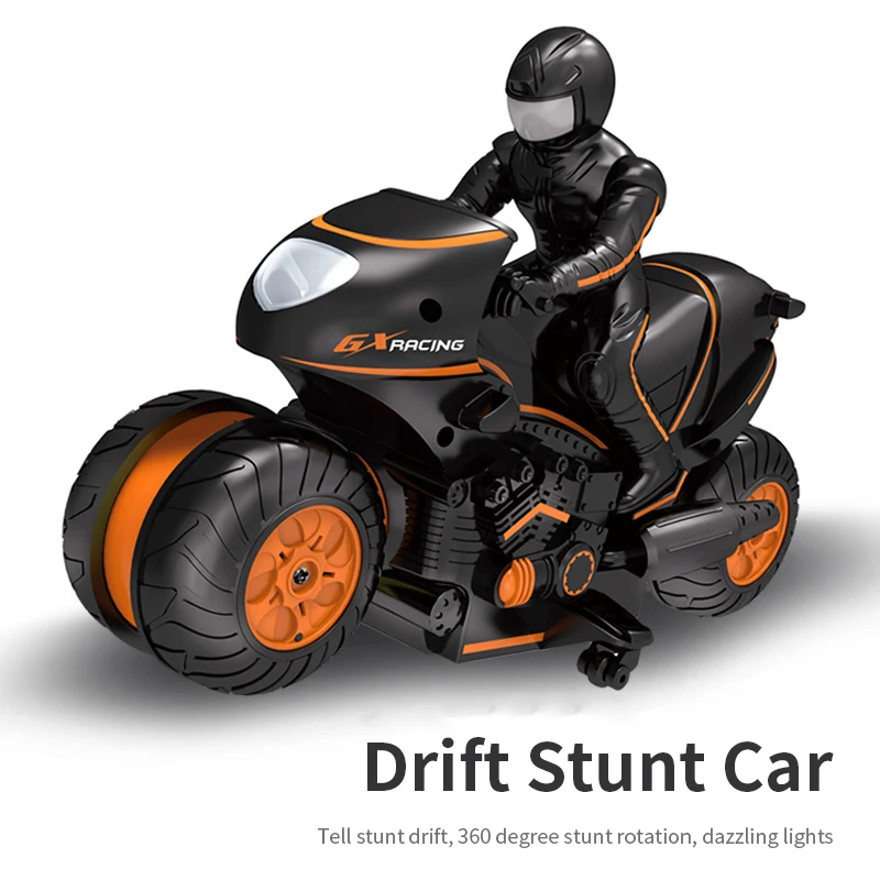 

High-speed Remote Control Side Line Stunt Motorcycle Remote Control Stunt Car Drift Remote Control Car Children's Toy Car Racing