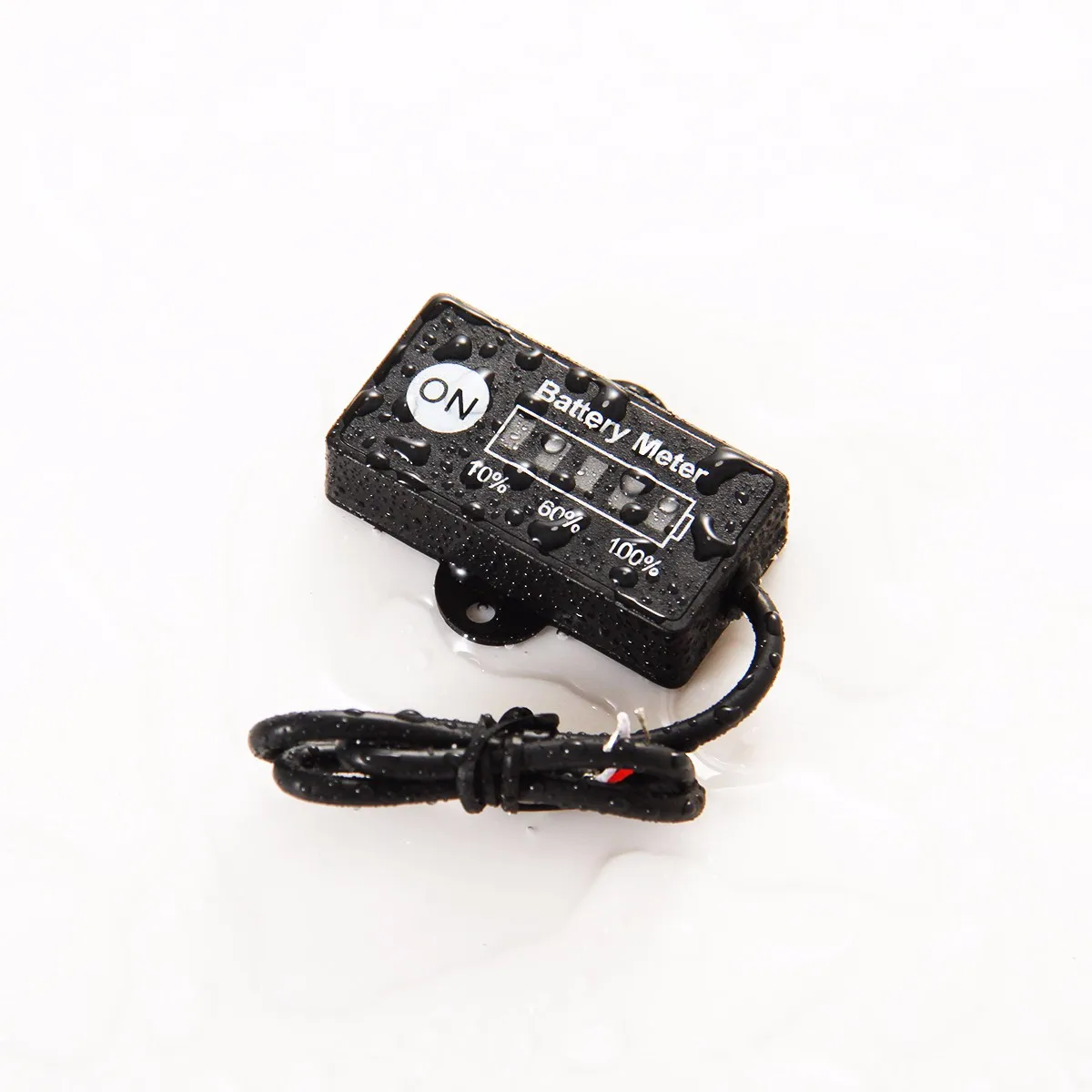 12 V/24 V Индикатор свинцово-кислотной батареи для мотоциклов гольф тележки автомобиля морской ATV с 5 сегментами светодиодный индикатор