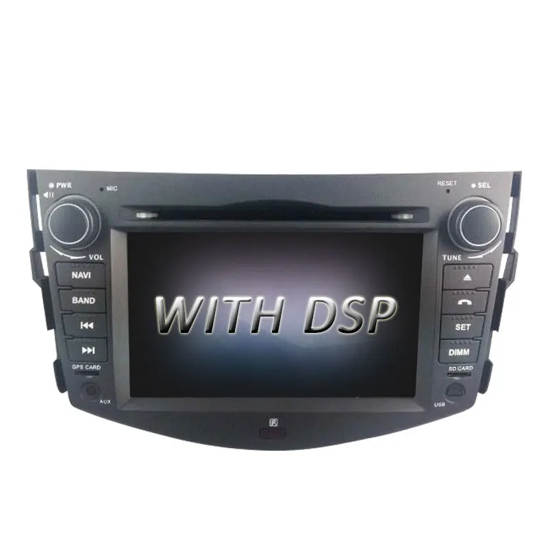 LJDA Android 9,0 Автомобильный DVD плеер для Toyota RAV4 для Toyota Previa RAV 4 2007-2011, Wi-Fi, gps навигации стерео 2 Din автомобильный радиоприемник 4G+ 64G мультимедийная DSP - Цвет: WITH DSP
