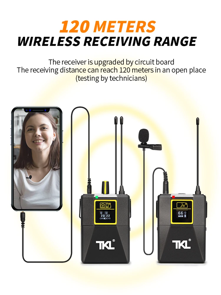 TKL 100 Channel Professional Dual Wireless